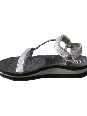 YELLOW BOX TRUDIE2 KIDS SANDALS SILVER MEDIUM WIDTH NEW IN BOX